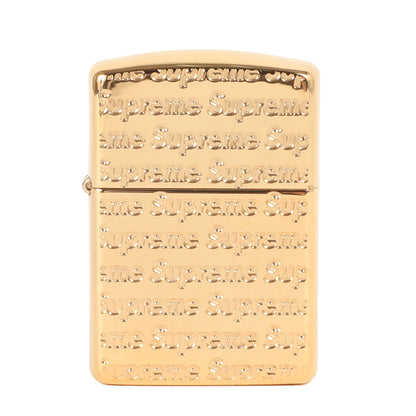 22AW ×Zippo ブランドロゴ型押し ジッポ ライター(Repeat Engraved Zippo)