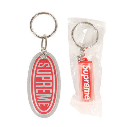 レベル&リフレクター キーチェーン / キーホルダー 2点セット(Level Keychain / Reflective Keychain)
