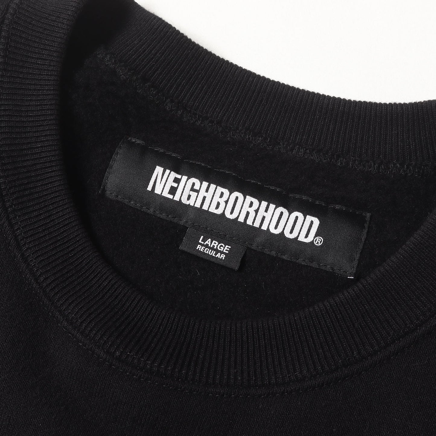 24AW カレッジロゴ クルーネック スウェット(BASIC SWEAT SHIRT LS)