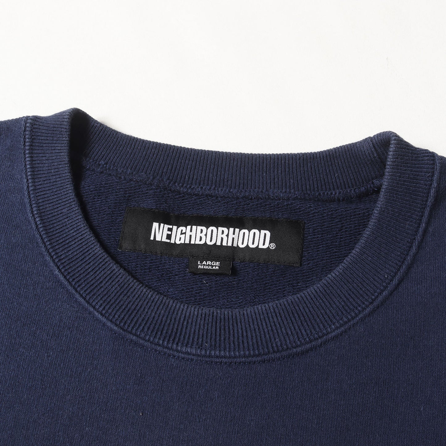 23SS カレッジロゴ クルーネック スウェット(COLLEGE SWEATSHIRT LS)