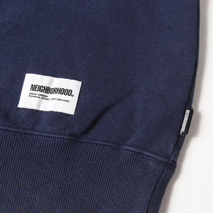 23SS カレッジロゴ クルーネック スウェット(COLLEGE SWEATSHIRT LS)