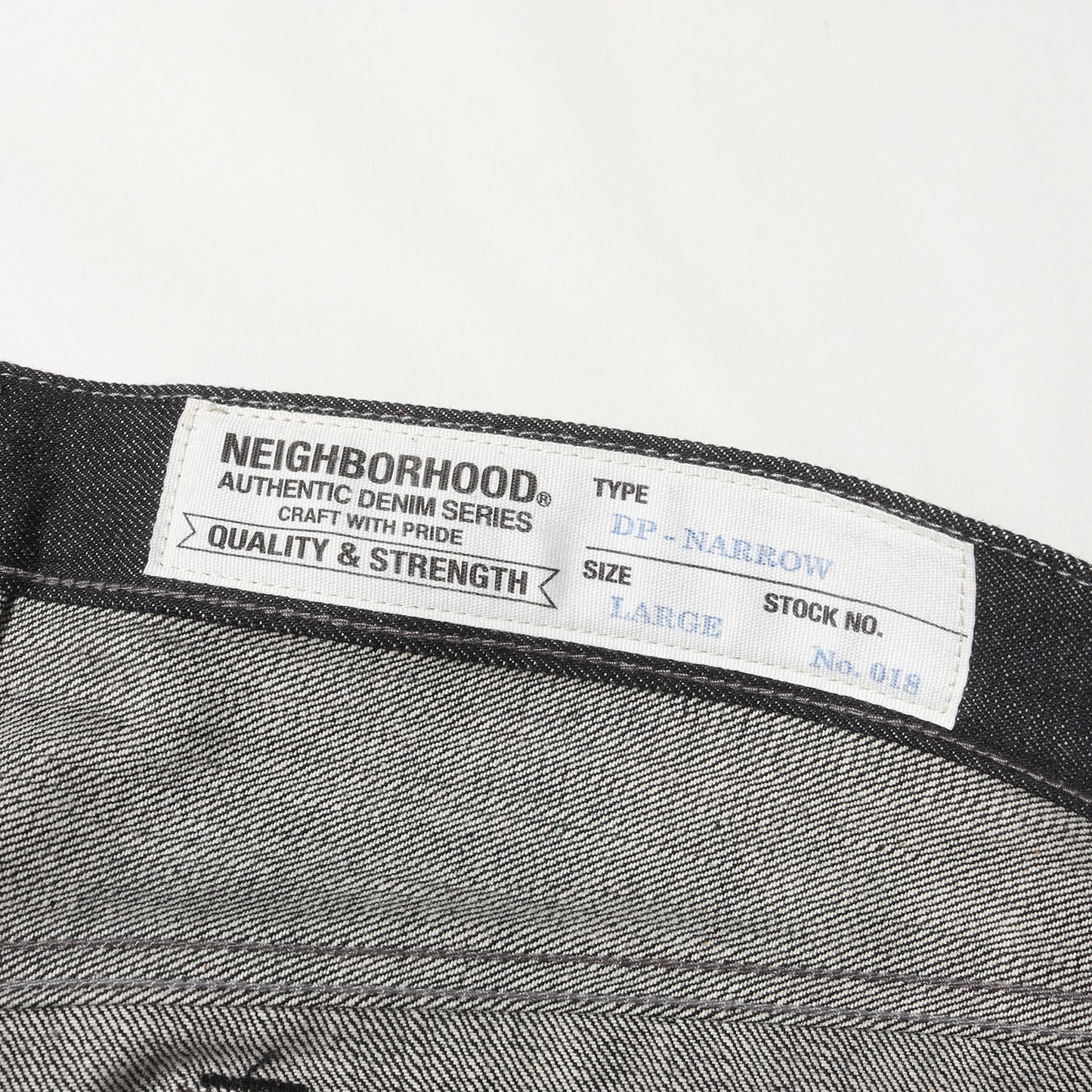 ディープ ナロー リジッド デニムパンツ(RIGID DP NARROW / 14OZ-PT)