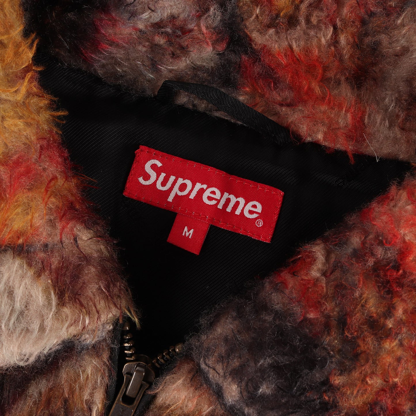 ガネーシャ 総柄 フェイクファージャケット(Ganesh Faux Fur Jacket)