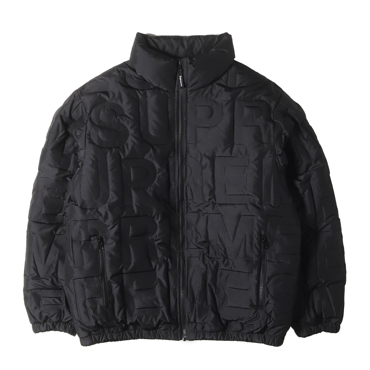 ブランドロゴ柄 パフィー ダウンジャケット(Bonded Logo Puffy Jacket)