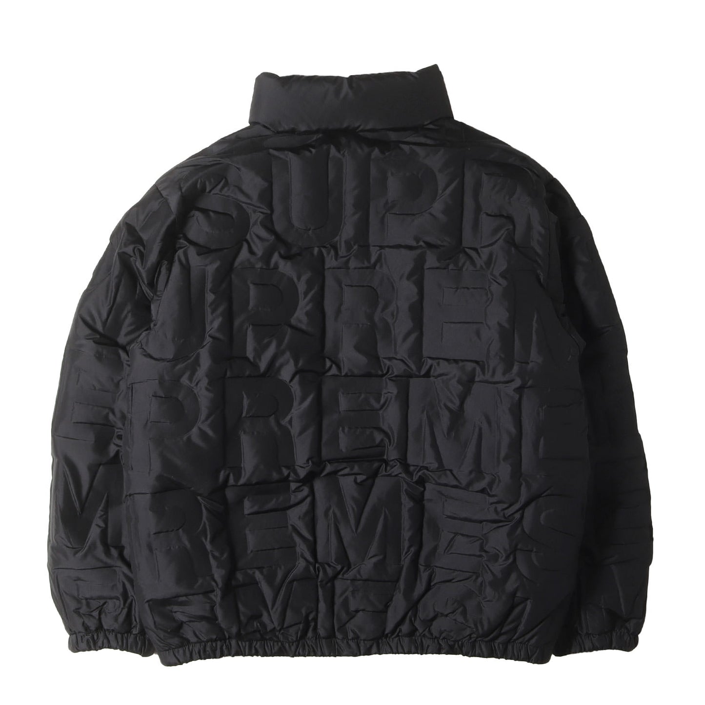 ブランドロゴ柄 パフィー ダウンジャケット(Bonded Logo Puffy Jacket)