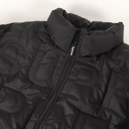 ブランドロゴ柄 パフィー ダウンジャケット(Bonded Logo Puffy Jacket)