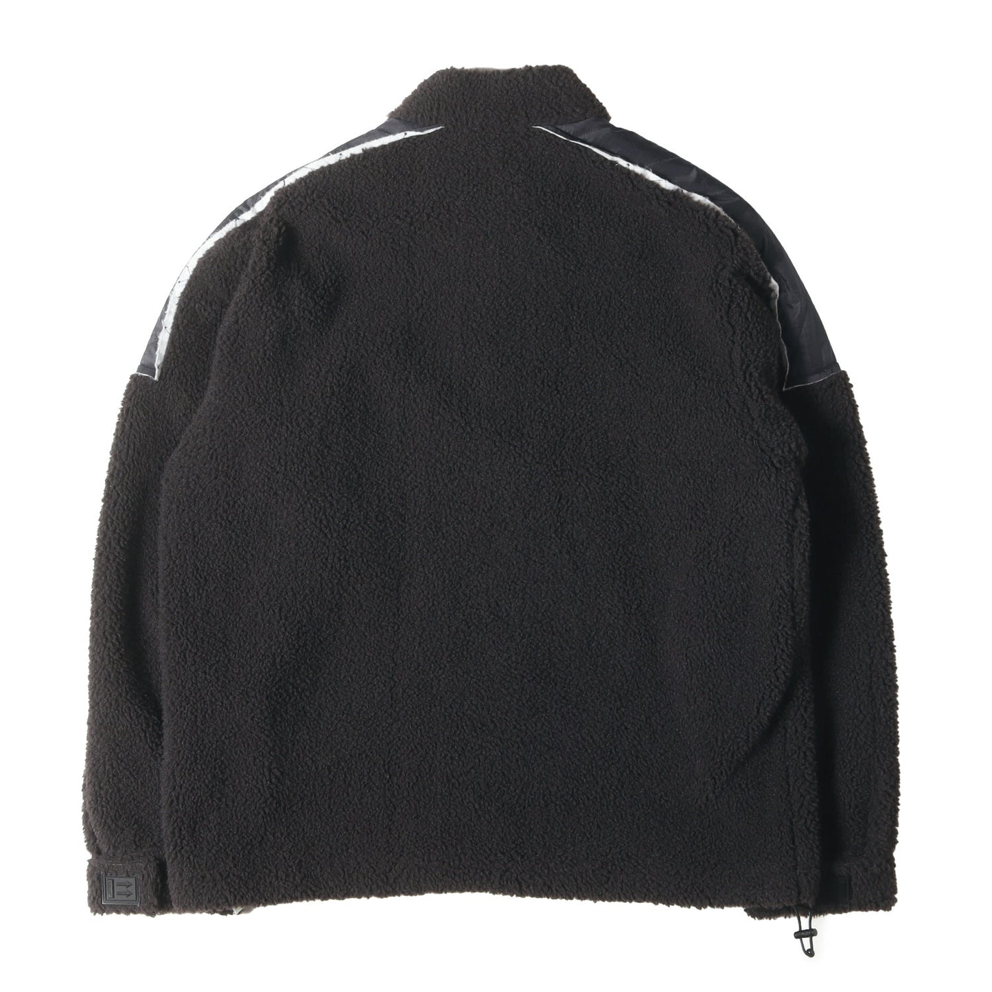 ハーフジップ プルオーバー フリース ジャケット(Logo Plaque Pullover)
