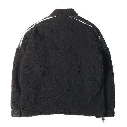 ハーフジップ プルオーバー フリース ジャケット(Logo Plaque Pullover)