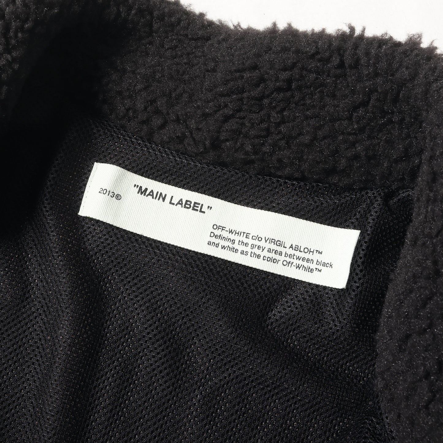 ハーフジップ プルオーバー フリース ジャケット(Logo Plaque Pullover)