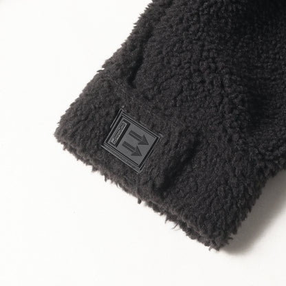 ハーフジップ プルオーバー フリース ジャケット(Logo Plaque Pullover)
