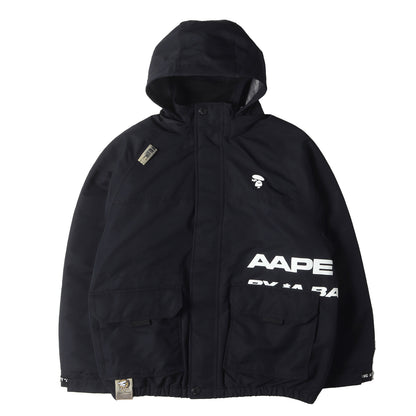 AAPE 裏地フリース フルジップ ジャケット
