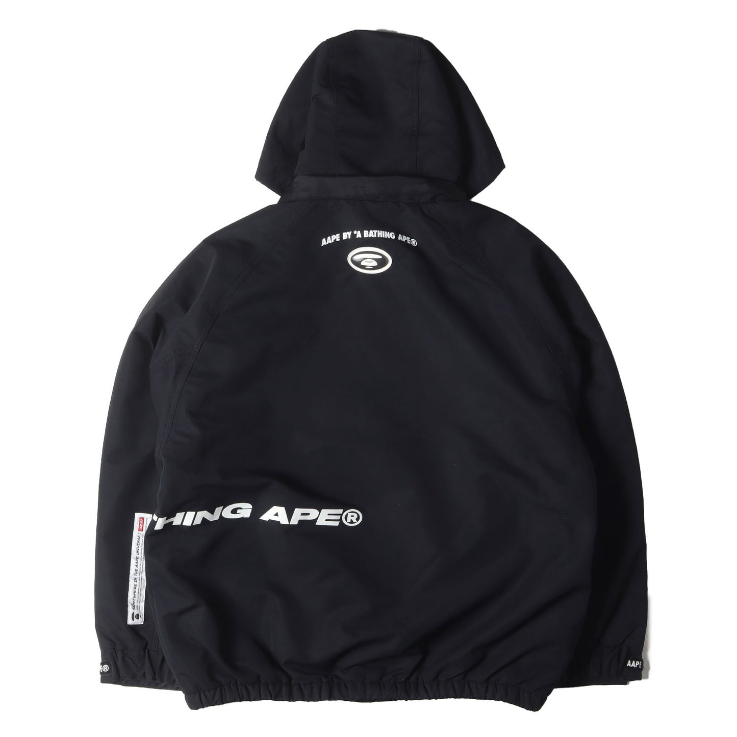AAPE 裏地フリース フルジップ ジャケット