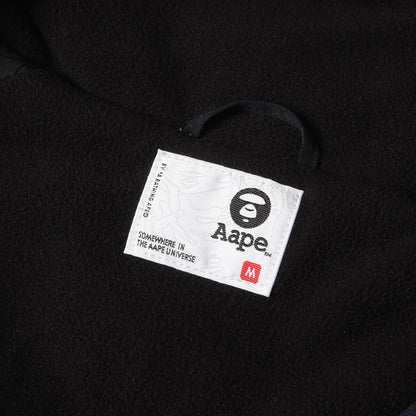 AAPE 裏地フリース フルジップ ジャケット