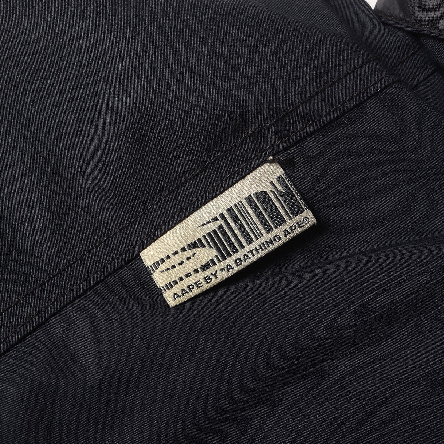 AAPE 裏地フリース フルジップ ジャケット