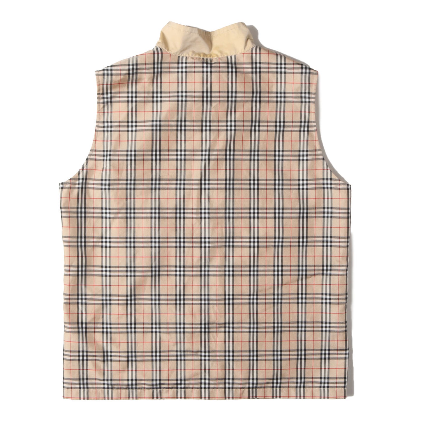 BURBERRY GOLF ノバチェック ジップ ベスト