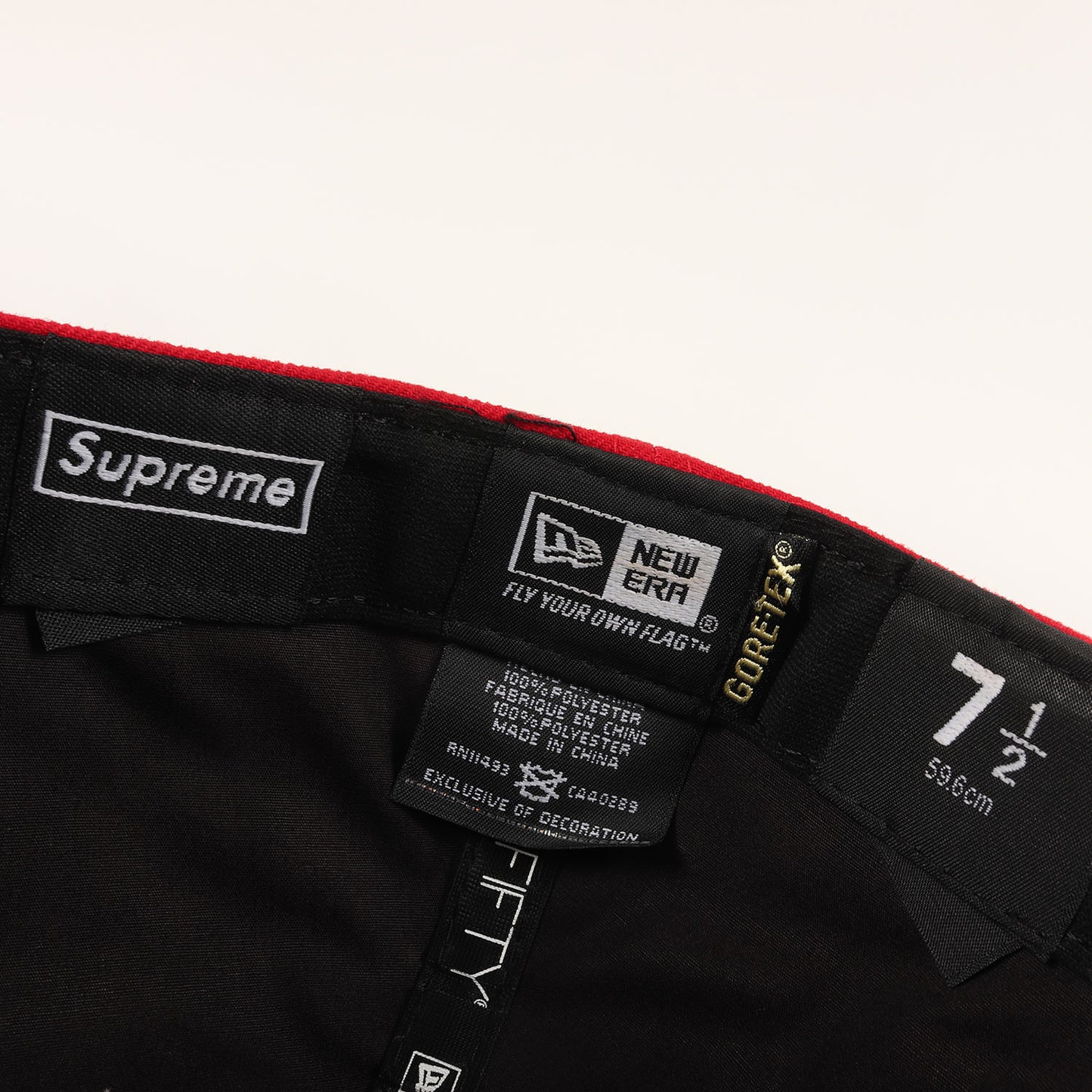 ×NEW ERA ゴアテックス BOXロゴ ベースボールキャップ(Gore-Tex Box Logo)