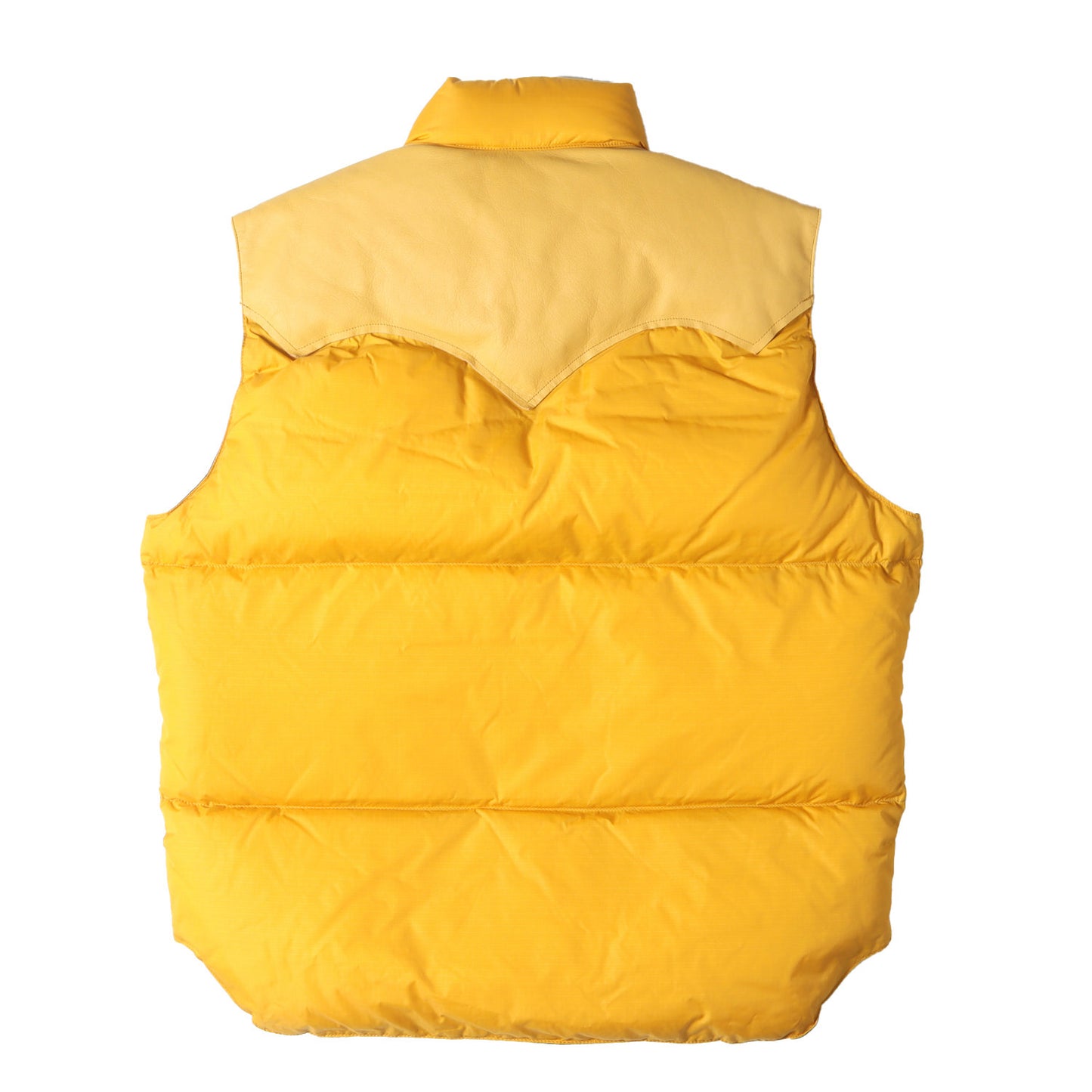 ×Rocky Mountain Featherbed レザーヨーク リバーシブル ダウンベスト(#032 REVERSIBLE DOWN VEST)