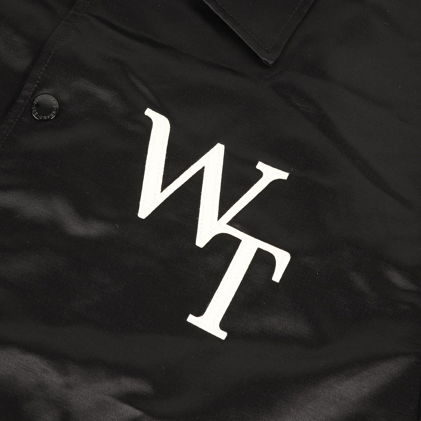 24SS WTロゴ サテン コーチジャケット(CHIEF / JACKET / CTRY. SATIN. LEAGUE)