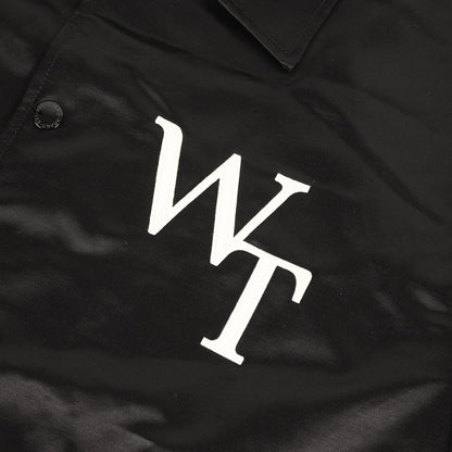 24SS WTロゴ サテン コーチジャケット(CHIEF / JACKET / CTRY. SATIN. LEAGUE)