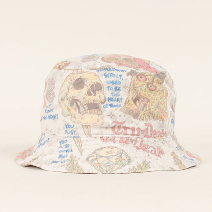 24SS ×HIROTTON グラフィック バケットハット(FLASH BUCKET HAT)