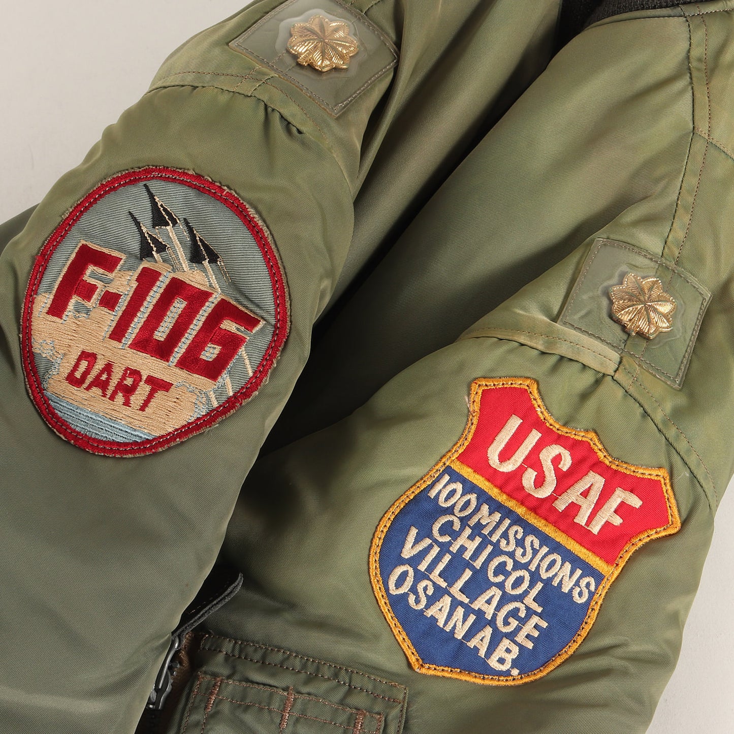 [希少モデル] 00s LION UNIFORM実名復刻 純正カスタム MA-1 フライトジャケット