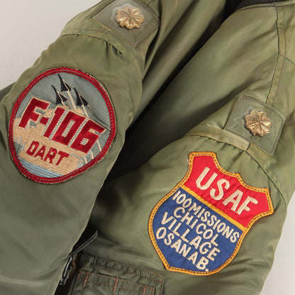 [希少モデル] 00s LION UNIFORM実名復刻 純正カスタム MA-1 フライトジャケット