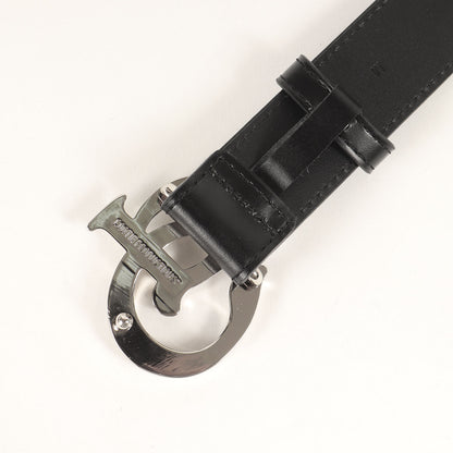 25SS CPロゴバックル レザー ベルト(Symbol Buckle Leather Belt)