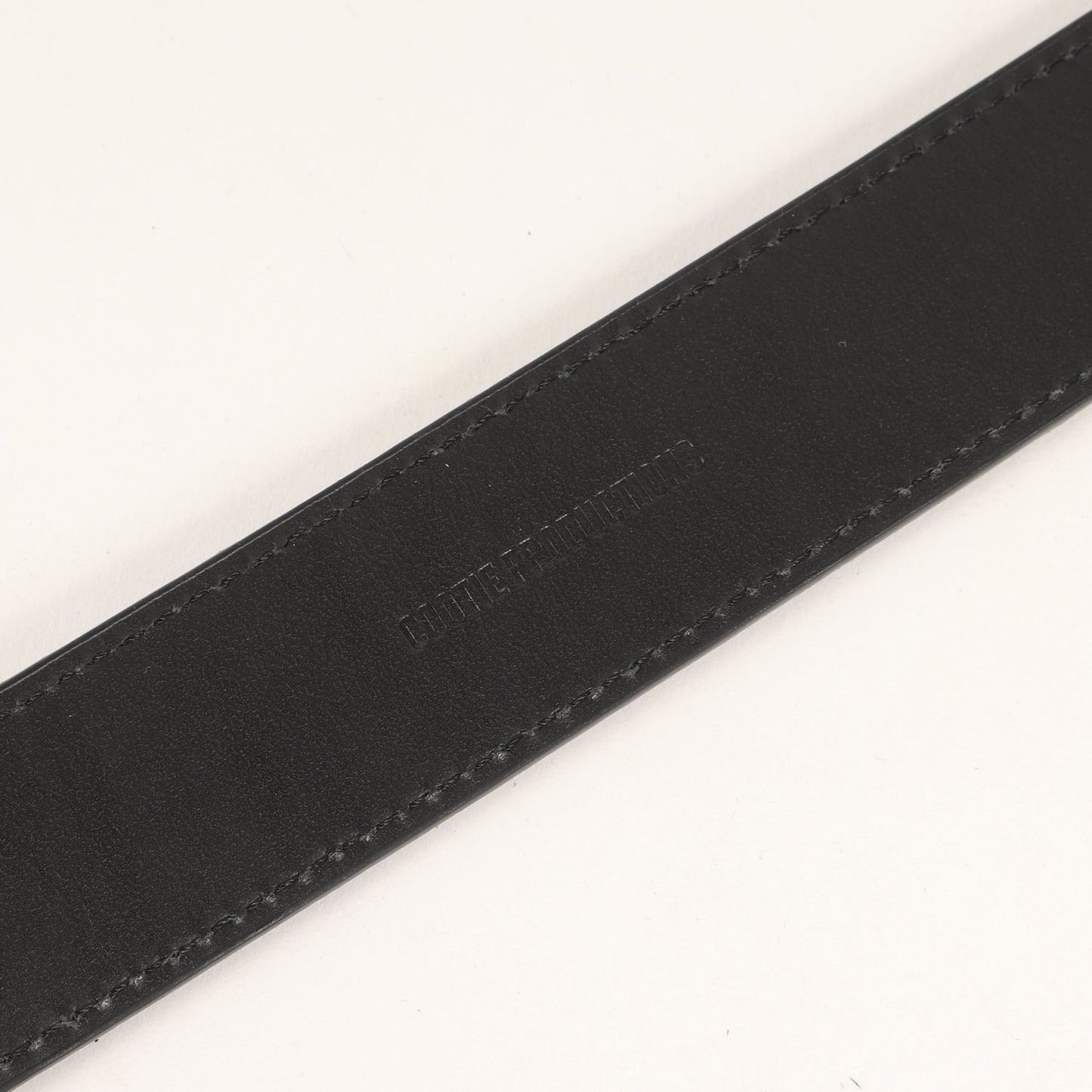 25SS CPロゴバックル レザー ベルト(Symbol Buckle Leather Belt)