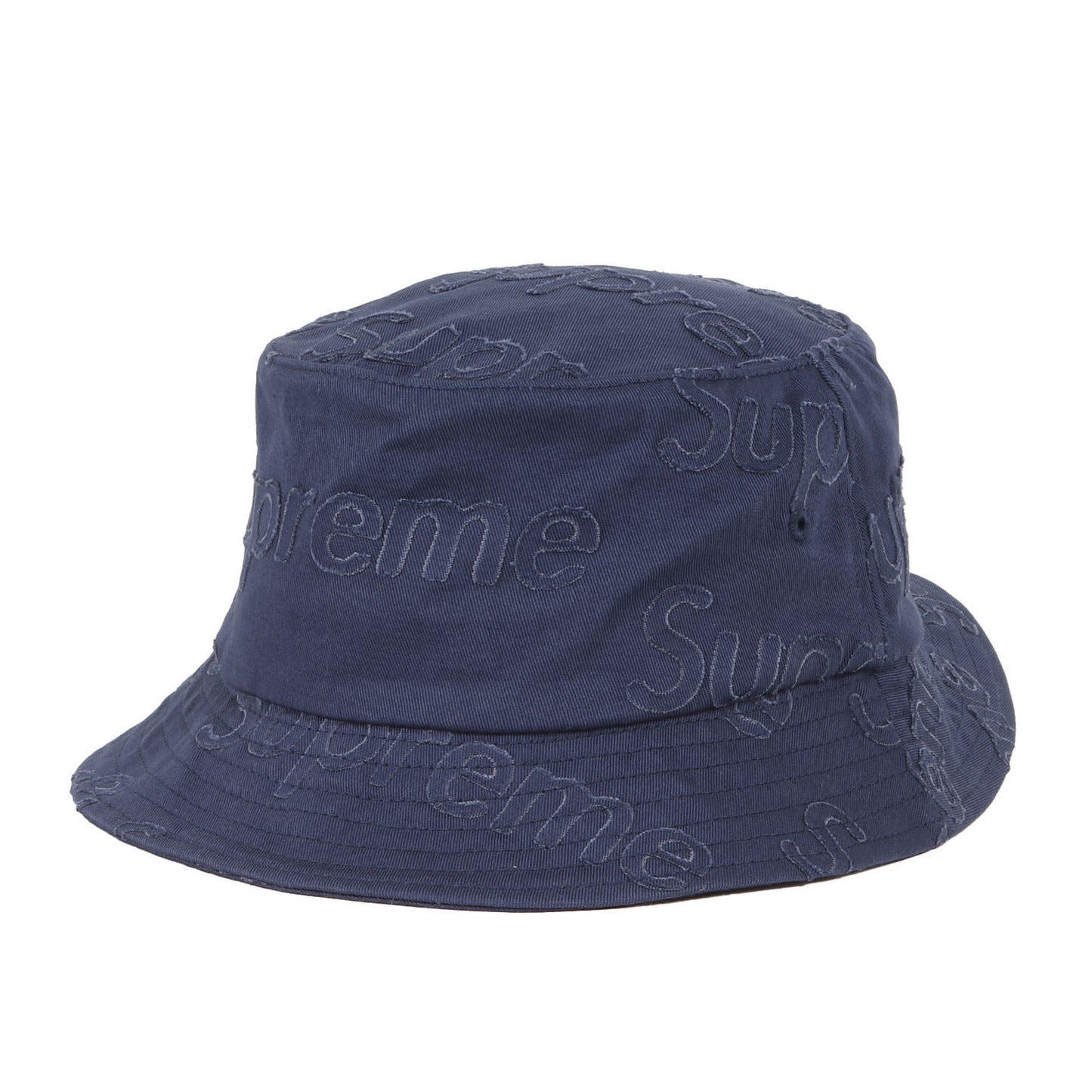 23SS レザーカット ブランドロゴ クラッシャーハット(Lasered Twill Crusher)