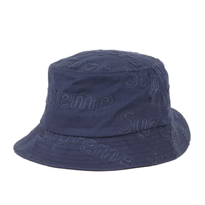 23SS レザーカット ブランドロゴ クラッシャーハット(Lasered Twill Crusher)