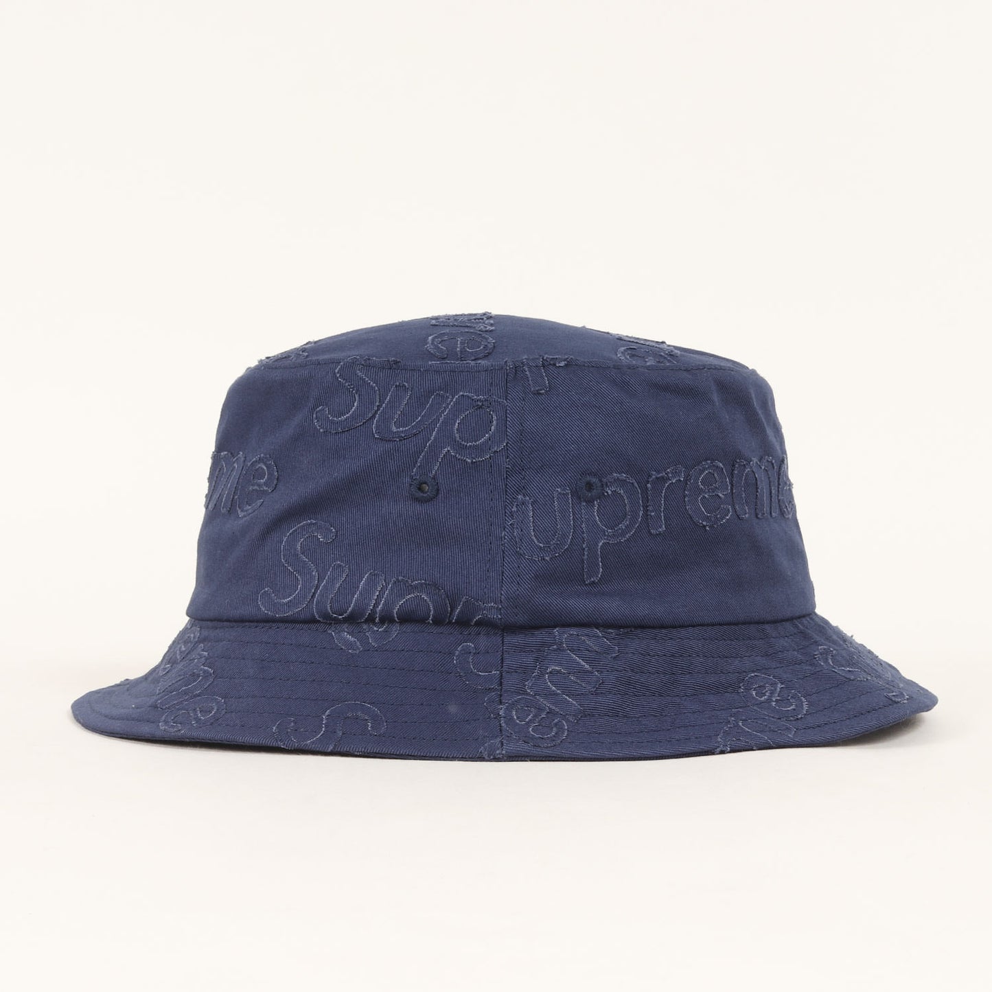 23SS レザーカット ブランドロゴ クラッシャーハット(Lasered Twill Crusher)