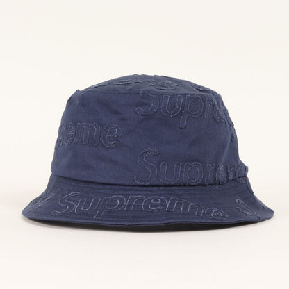 23SS レザーカット ブランドロゴ クラッシャーハット(Lasered Twill Crusher)