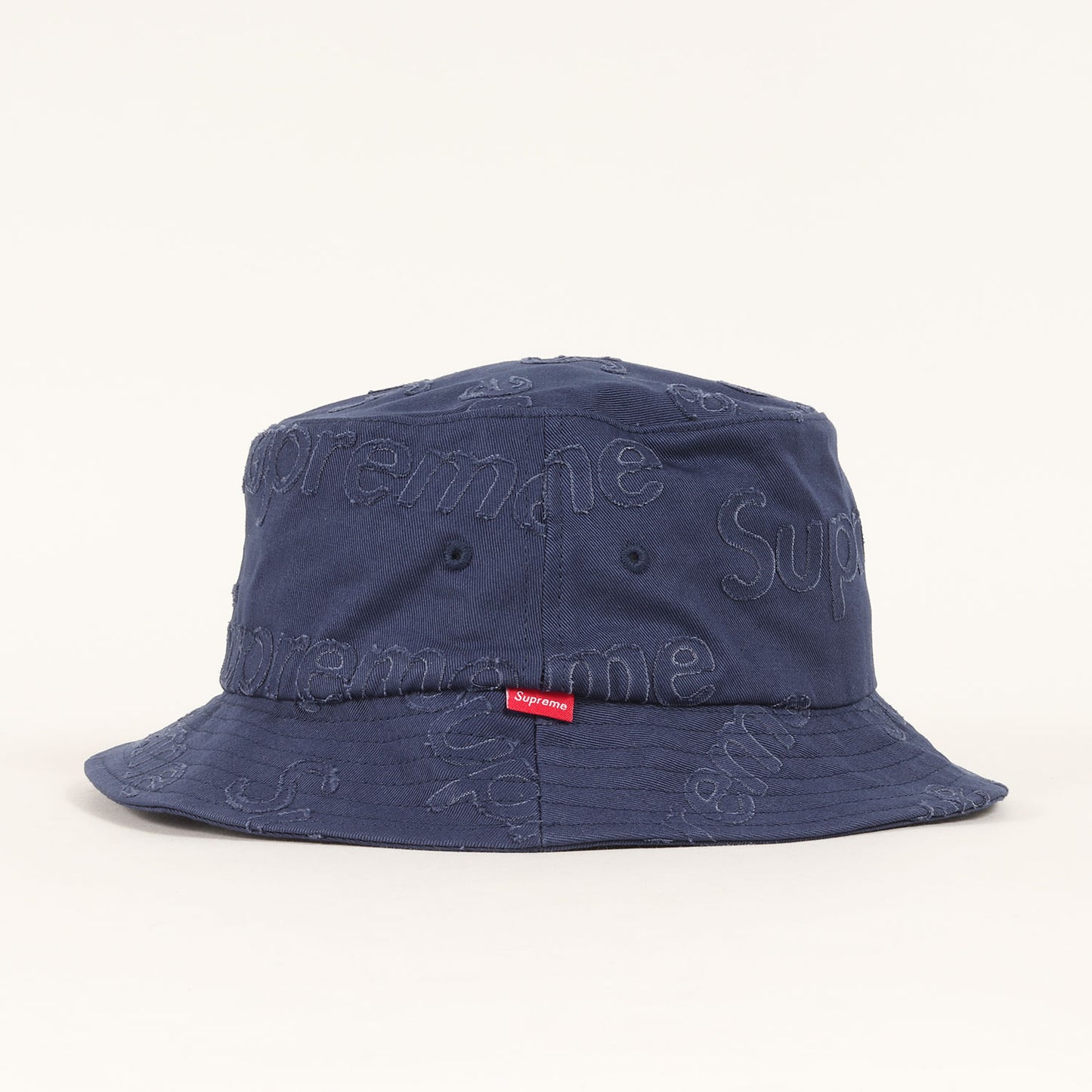 23SS レザーカット ブランドロゴ クラッシャーハット(Lasered Twill Crusher)