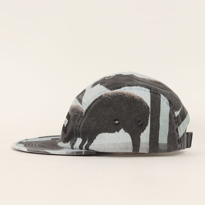 25SS ×Damien Hirst ブラックシープ柄 BOXロゴ キャンプキャップ(Camp Cap)