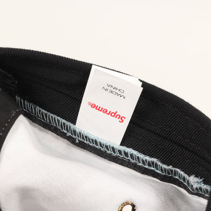 25SS ×Damien Hirst ブラックシープ柄 BOXロゴ キャンプキャップ(Camp Cap)