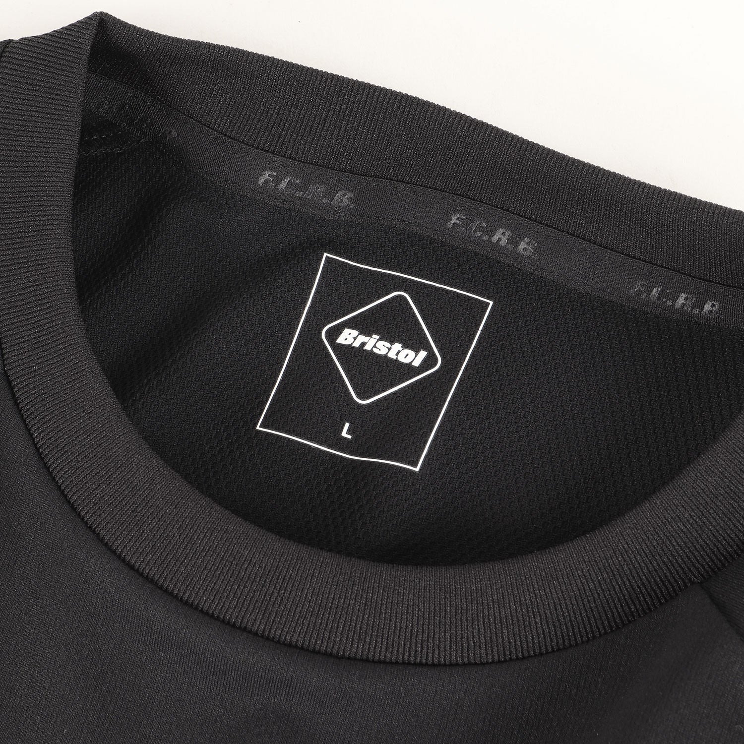 新品 FCRB 24SS STREAM LINE ジャージ カットソー Tシャツ 24SS新品L黒 BristolゲームシャツSTREAM LINE L⁄S TOPロンT