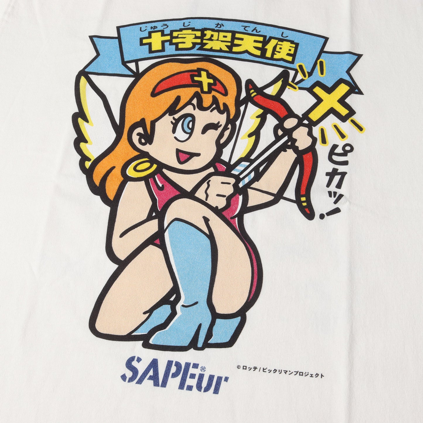 24SS ×ビックリマン 十字架天使 Tシャツ