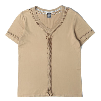 About A Boy期 編み込み Vネック Tシャツ