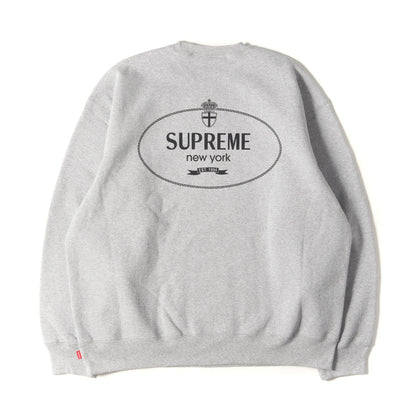 24AW クレストロゴ クルーネック スウェット(Crest Crewneck)