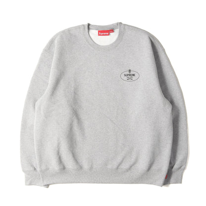 24AW クレストロゴ クルーネック スウェット(Crest Crewneck)