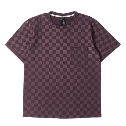 THE LONESOME HEROES期 チェッカープリント ポケット Tシャツ(デッドストック)