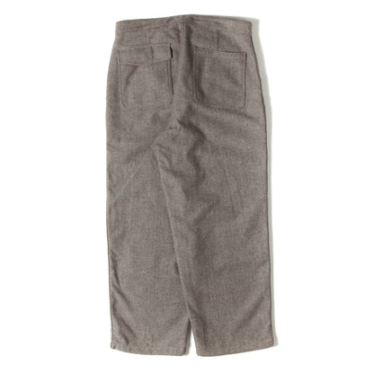 22AW ヘリンボーンツイード ユーティリティー ベイカーパンツ (Herringbone Tweed Utility Pants)
