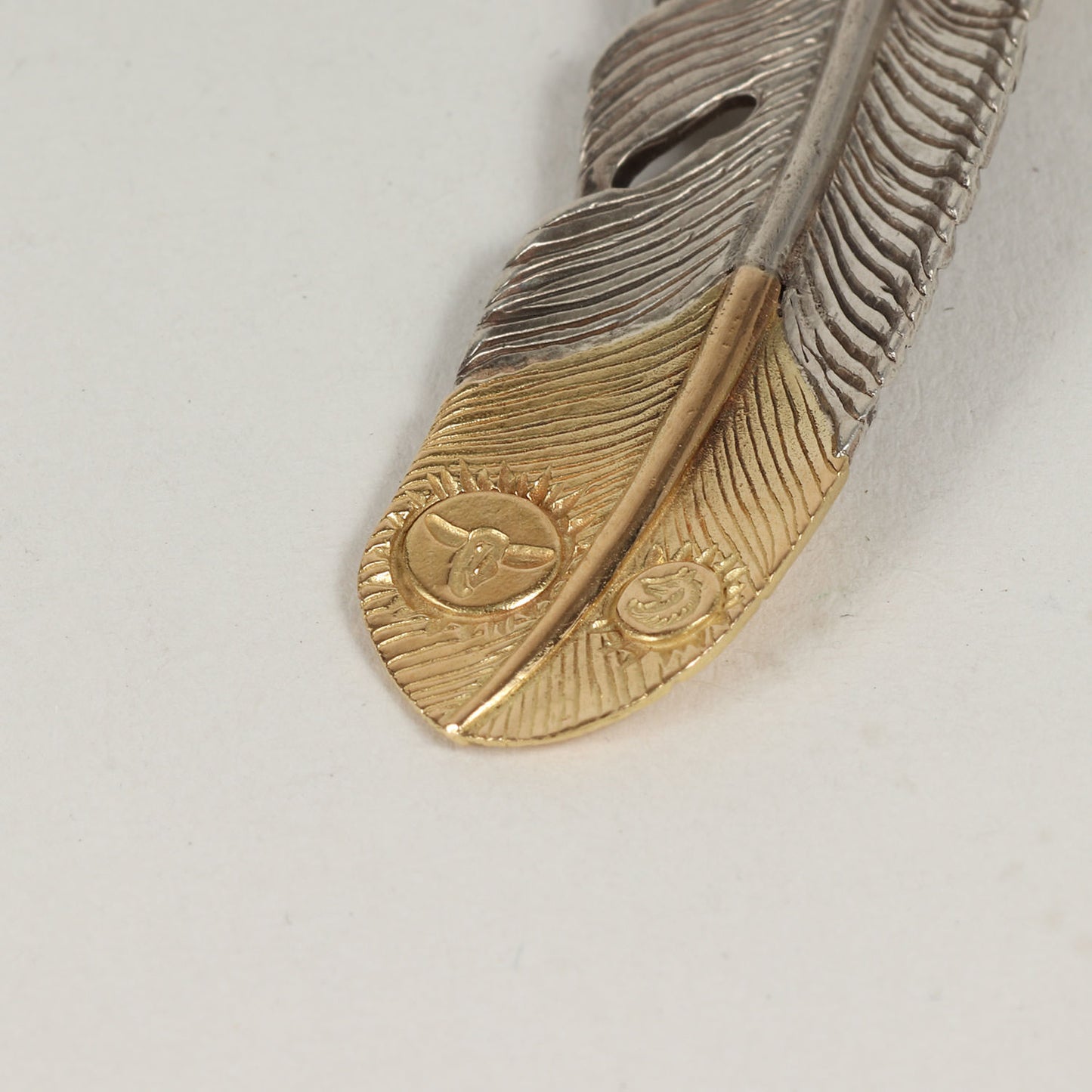 上金ハート 先金 フェザー トップ