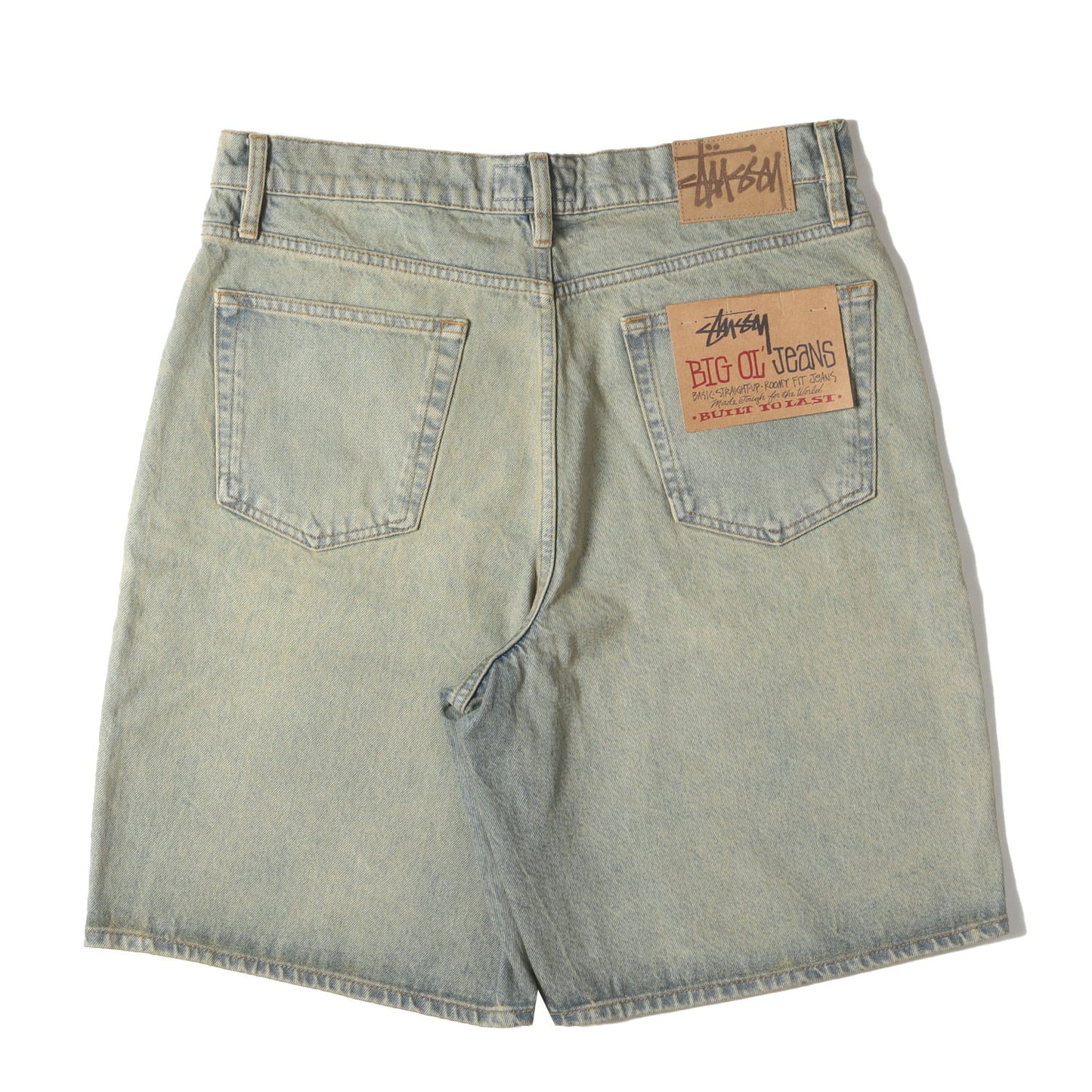 24SS ヴィンテージ加工 バギー デニムショーツ(BIG OL SHORTS DENIM)