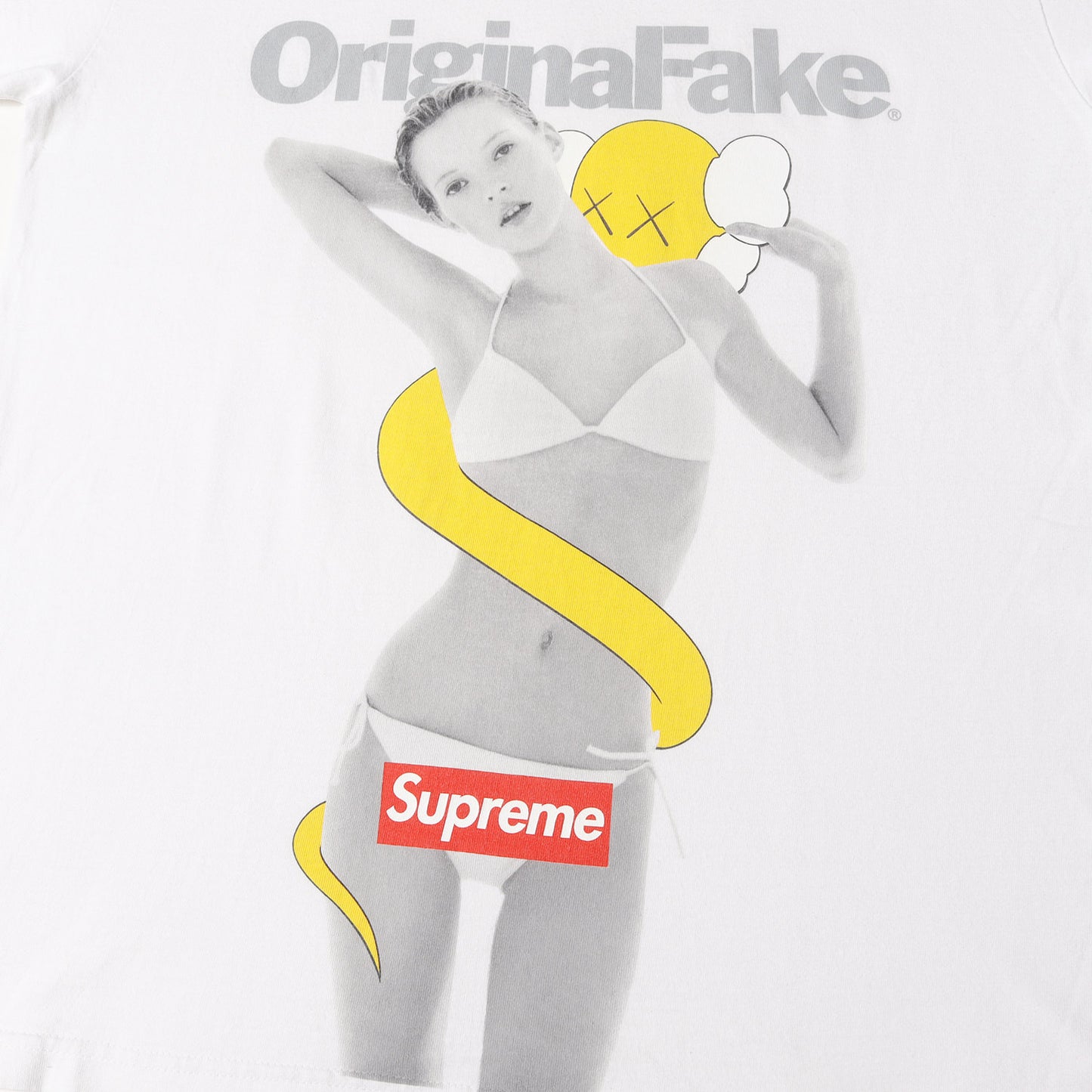 08SS 代官山 10周年記念 ×Original Fake KAWS ケイト・モス Tシャツ(Kate Moss Tee)