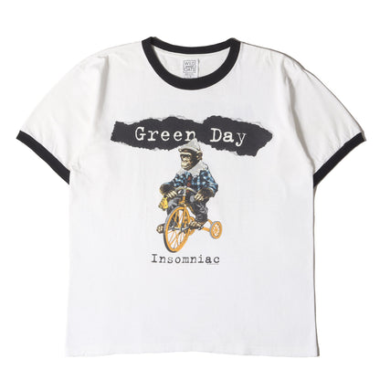 90s Green Day Insomniac Tour リンガーTシャツ(WILD OATSボディ /USA製)