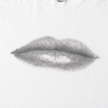 90s MAN RAY 唇 アートプリント Tシャツ(FRUIT OF THE LOOMボディ)