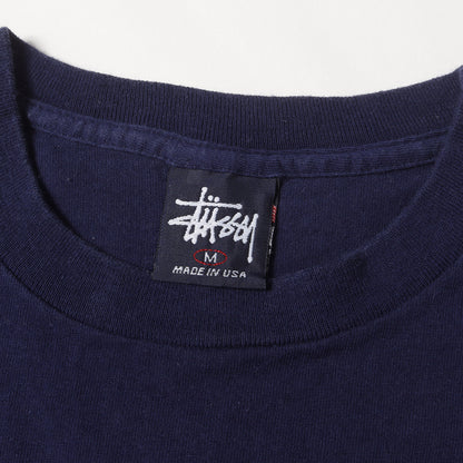 90s OLD STUSSY 紺タグ 偉人グラフィック Tシャツ(USA製)