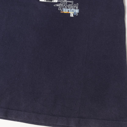 90s OLD STUSSY 紺タグ オールドフォト Tシャツ(USA製)