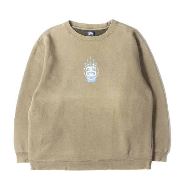 00s OLD STUSSY スナップ スウェット ブルゾン ロゴ 総柄 M 00s OLD STUSSY スナップ スウェット ブルゾン ロゴ 総柄 M